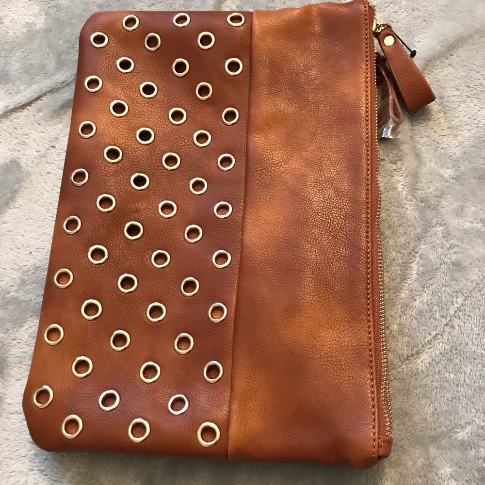 Chico’s Leather clutch